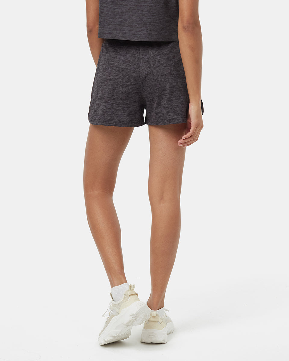 Ten tree active soft knit short tcw4954-3213 meteorite black