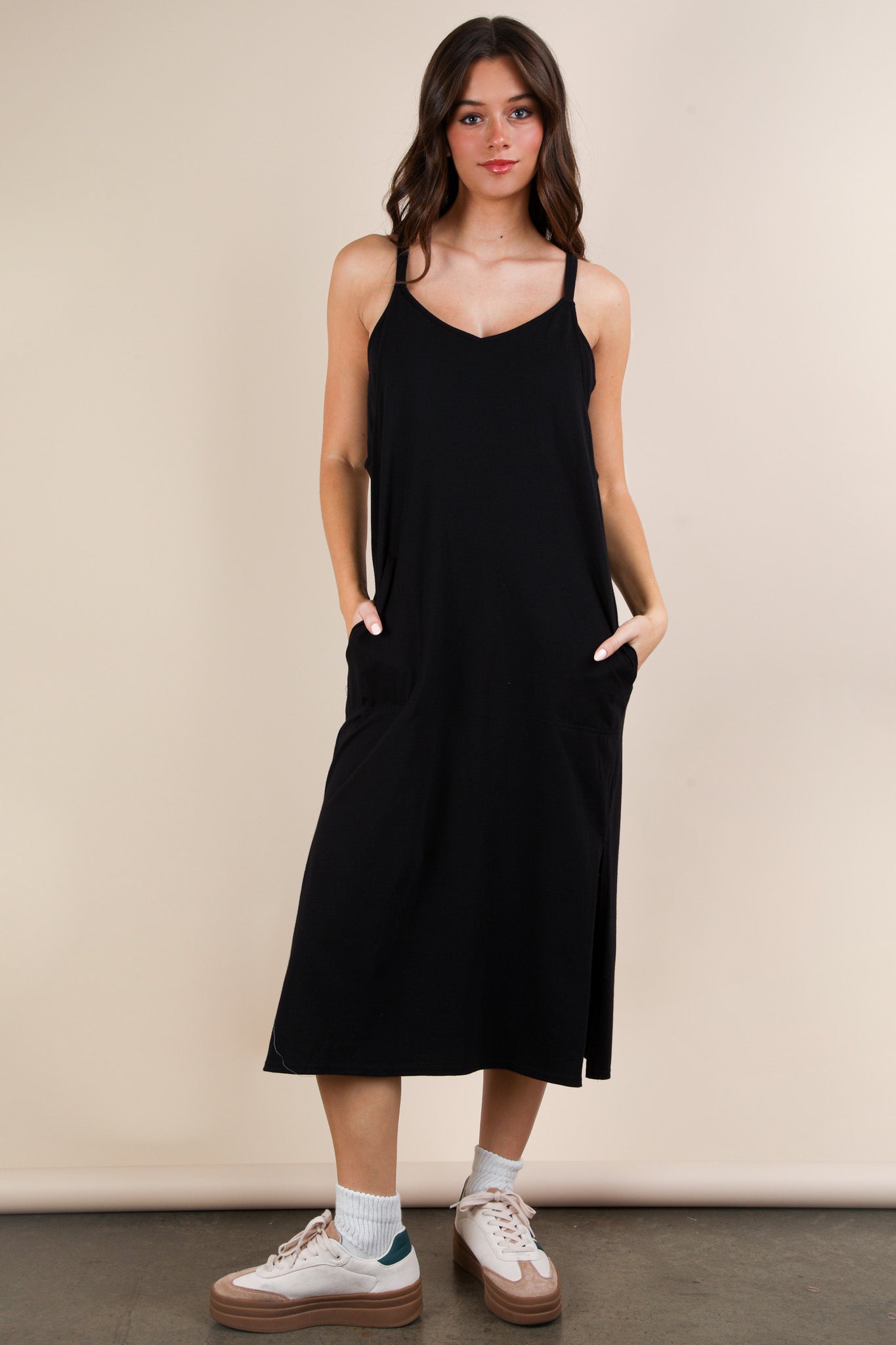 Malibu midi dress nd31605 black