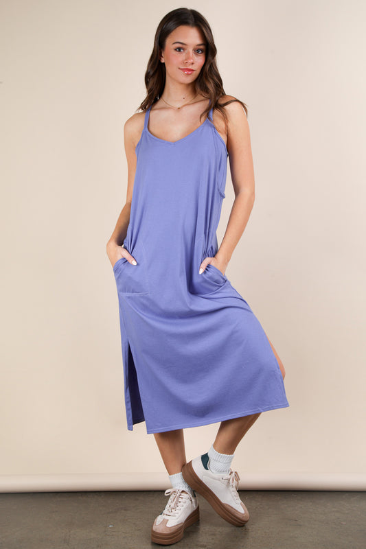 Malibu midi dress nd31605 blue