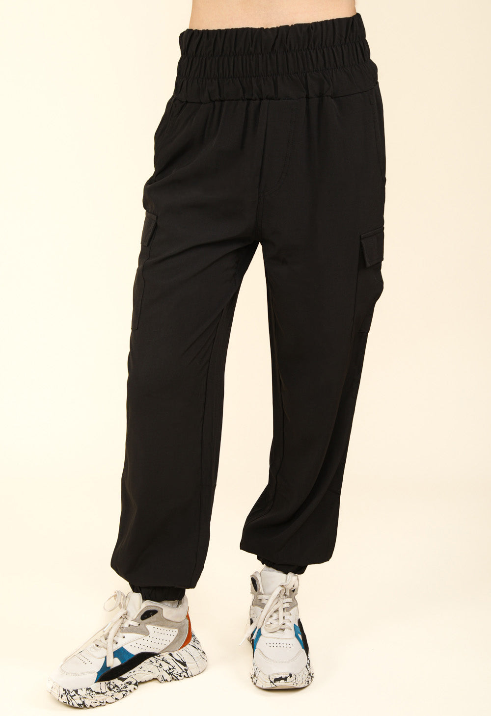 Malibu lightweight pant cargo pockets np70146 black