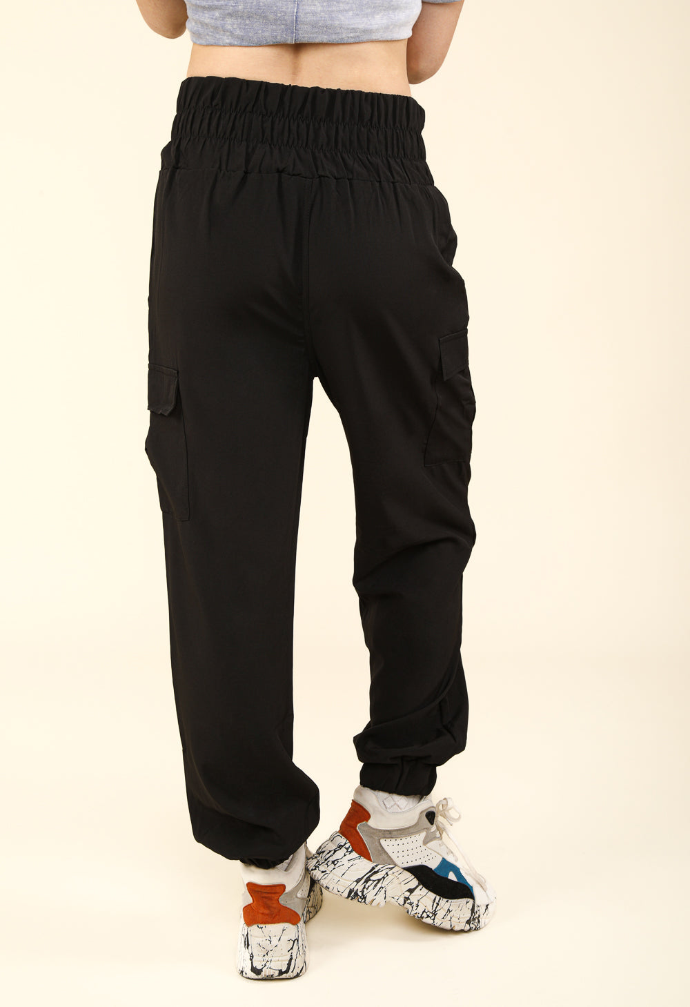 Malibu lightweight pant cargo pockets np70146 black