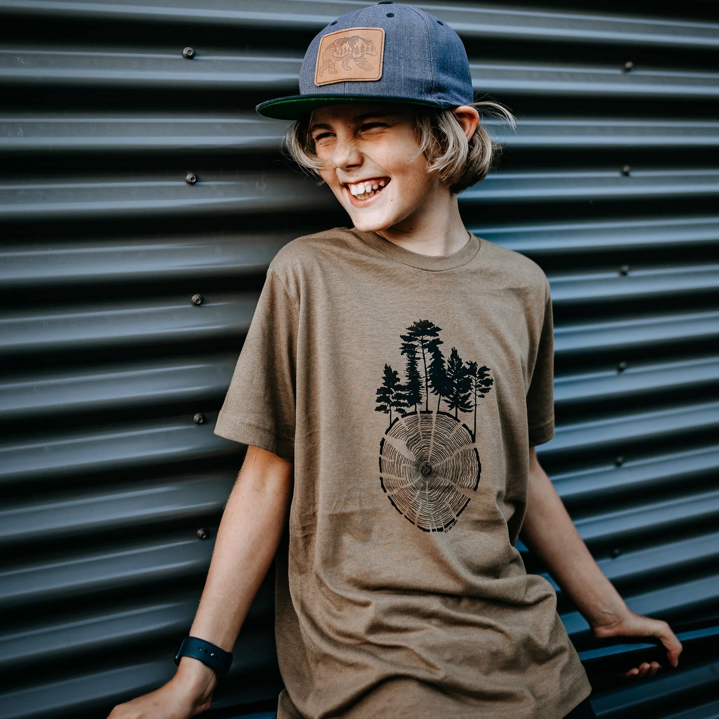 West Coast Karma Tree Round Tshirt