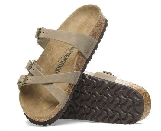 Birkenstock Franca full grain oiled leather hard footbed r1015930 franca tobacco