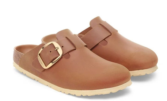 Birkenstock boston big buckle 1030446 oiled cognac