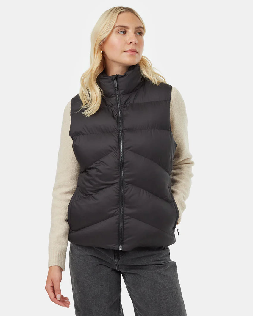 Ten Tree Cloud Shell Puffer Vest tcw4487 0164 black