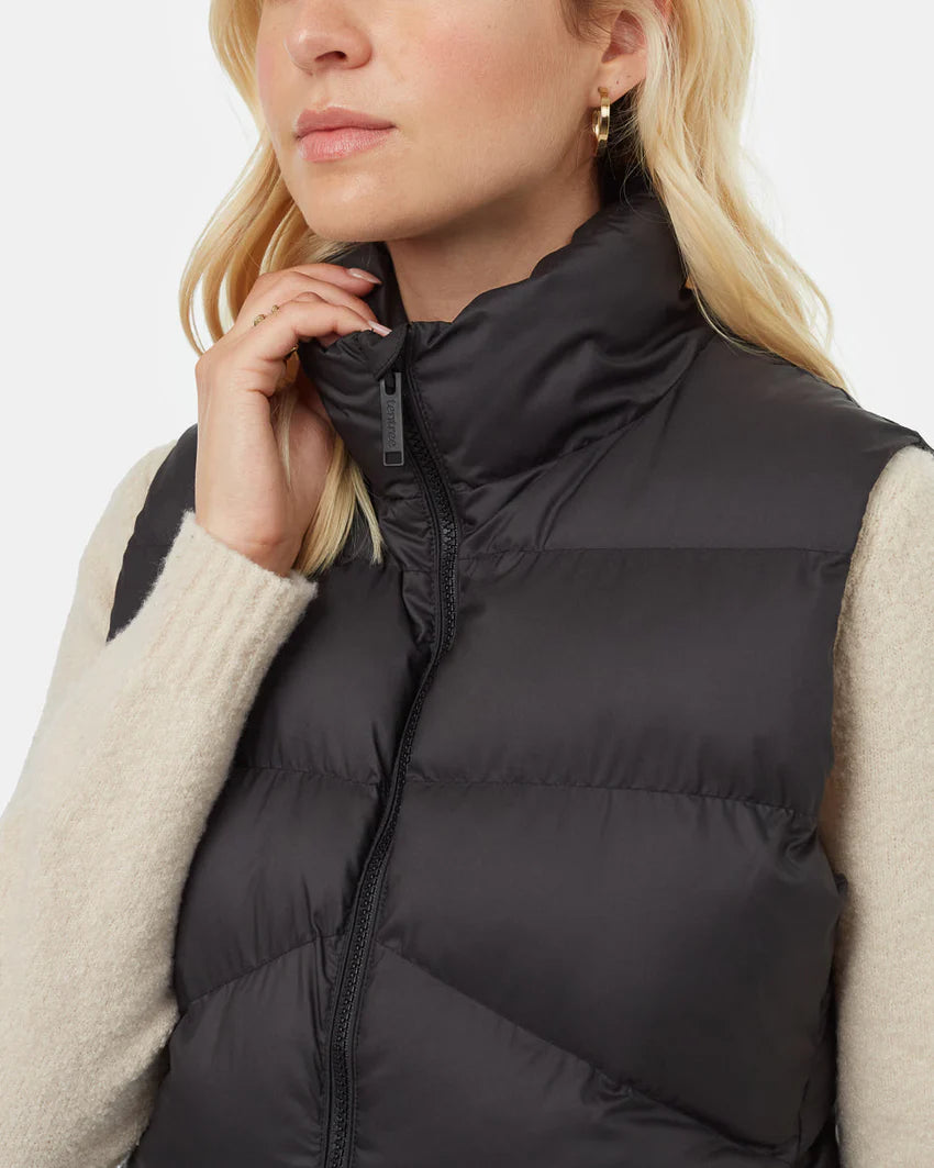 Ten Tree Cloud Shell Puffer Vest tcw4487 0164 black