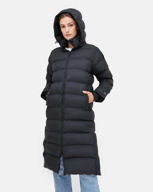 Ten Tree Cloud Shell Long Puffer tcw3532 0164 black