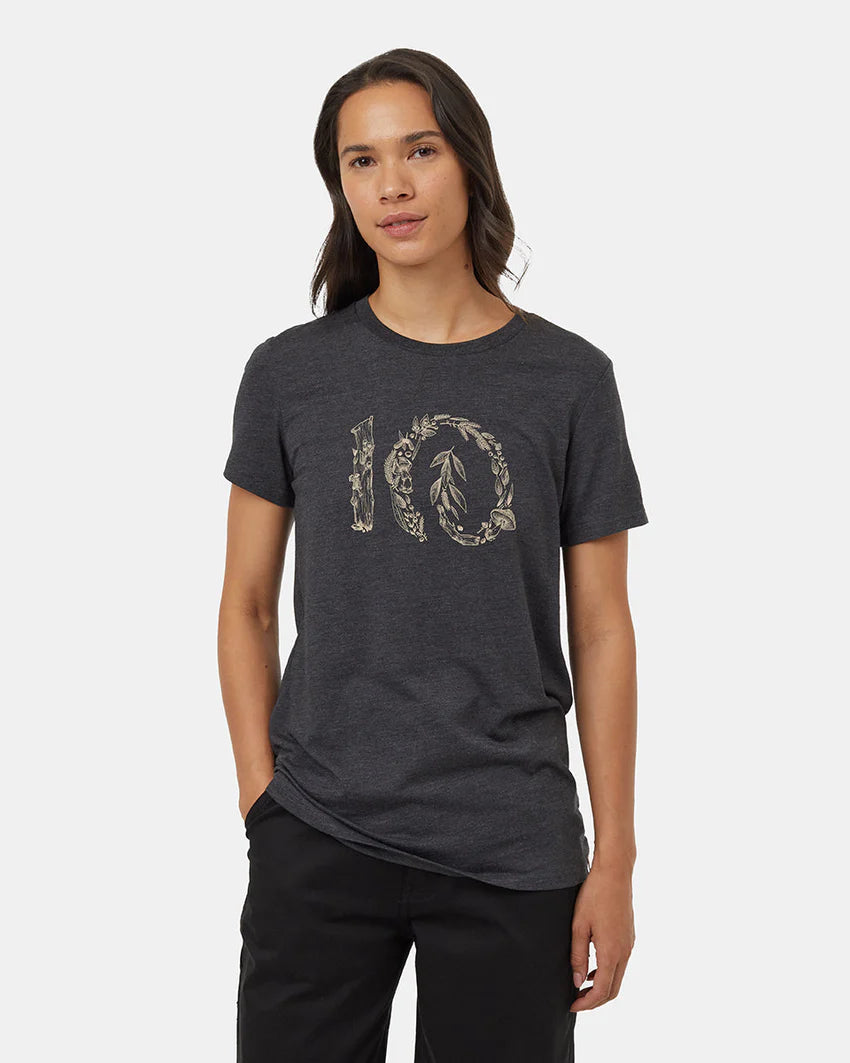 Ten Tree forage tshirt tcw5938-3541 meteorite black heather