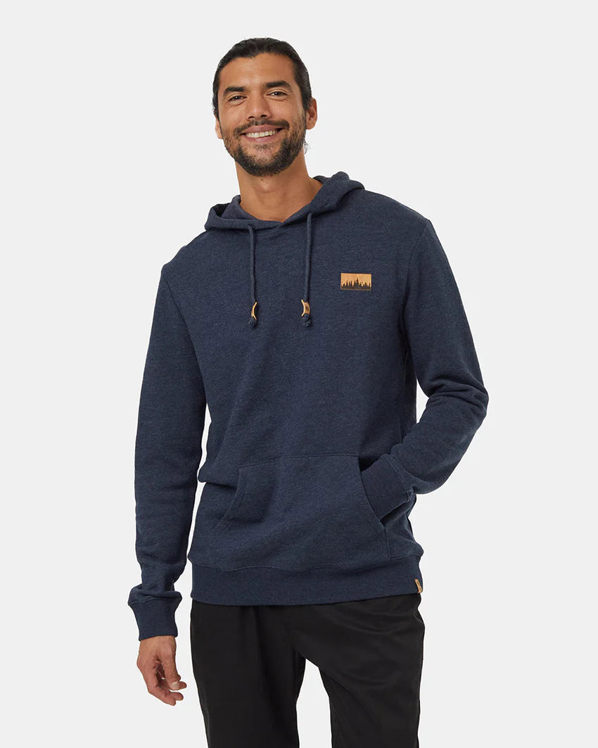 Ten tree juniper cork patch hoody tcm6004-3534 midnight blue heather