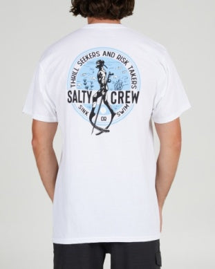 Salty Crew dive bar tshirt 20035606 white