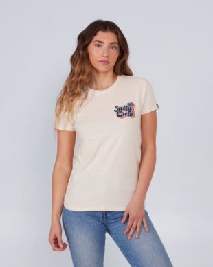 Salty Crew womens Salty Seventies classic tshirt 20035653w bone