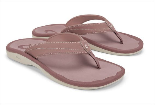 Olukai womens Ohana flip slop sandal 20110-rsrs coral rose