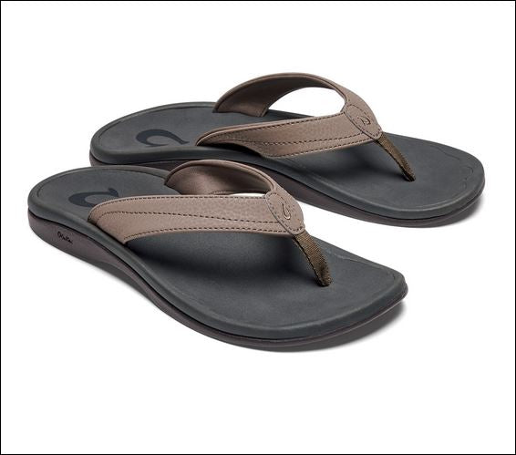 Olukai womens Ohana flip slop sandal 20110-wm4e warm taupe & island salt