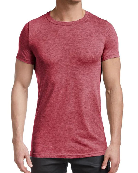 Stanfield's Men's Basic Short Sleeve Crew T-Shirt #2016 a03 red haze