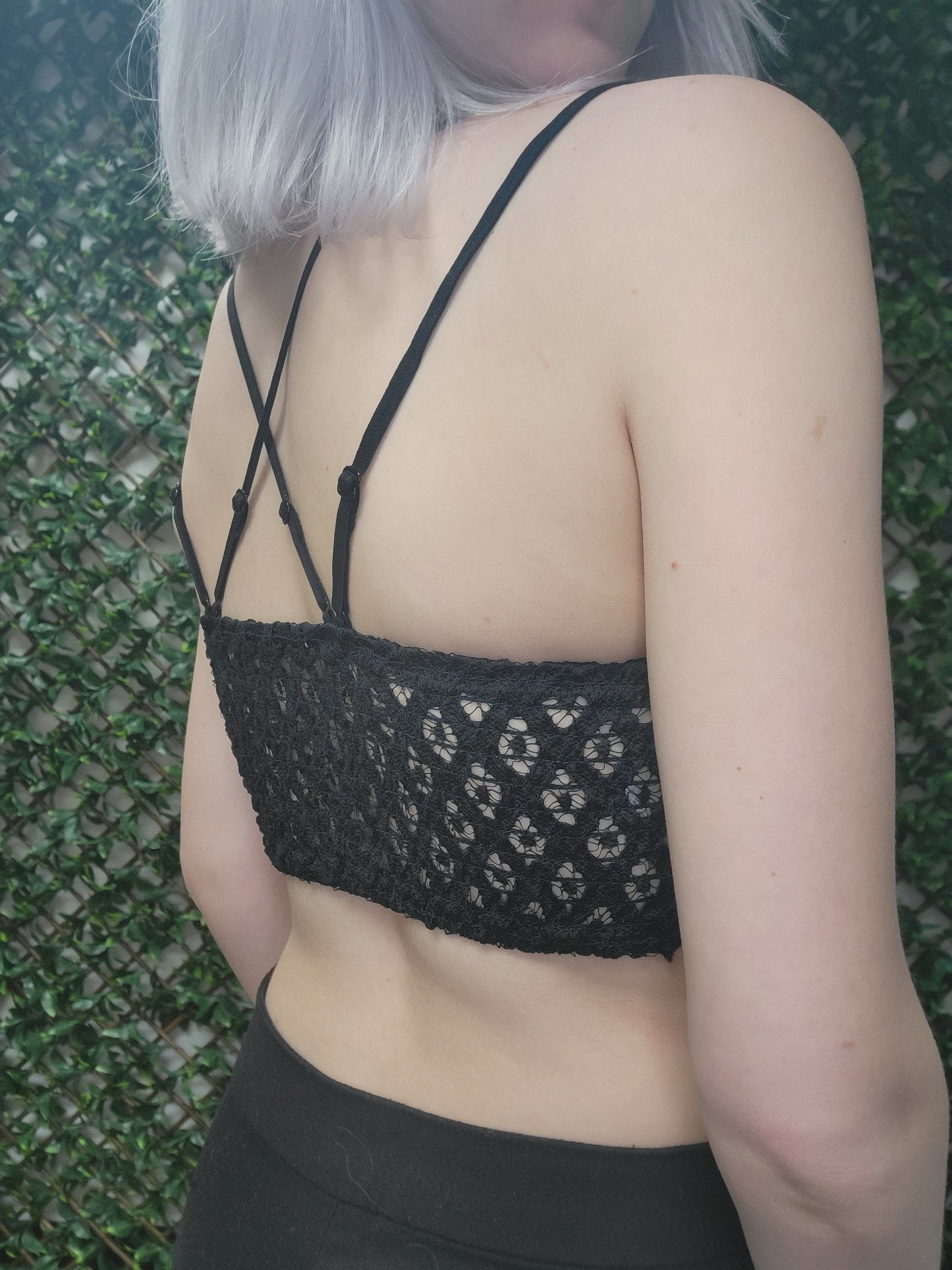 Malibu Crochet lace Bralette ft-0918 black