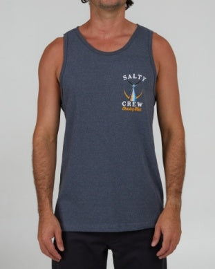 Salty Crew Tailed Tank 20635013 charcoal