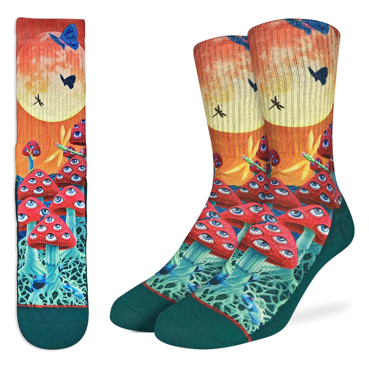 Good Luck Magic Mushrooms Socks 4308