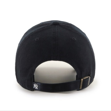 47 mlb clean up cap Yankees black on black 7hargwblkb