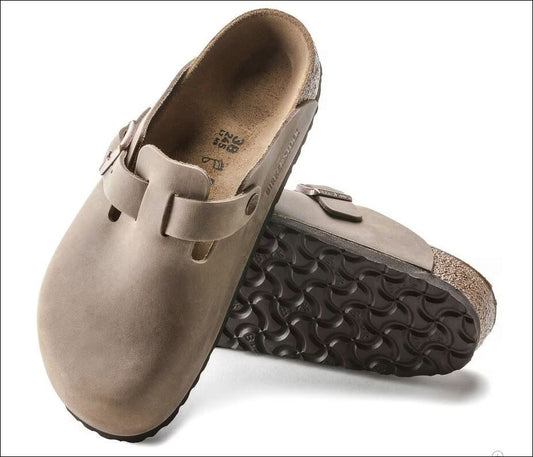 Birkenstock boston oiled leather tabacco brown r960811