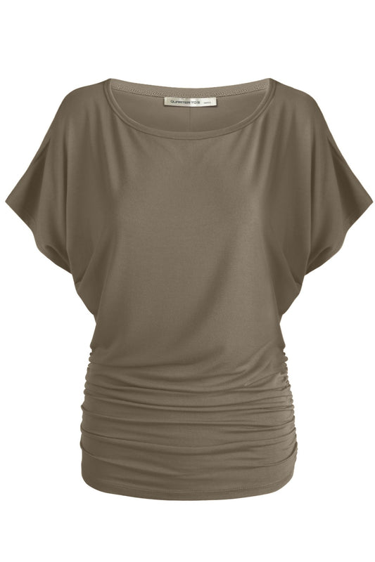 Malibu Dolman top b2201-3 khaki