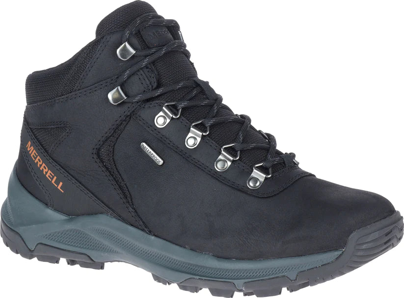 Merrell Erie Mid Leather Waterproof Black j500151