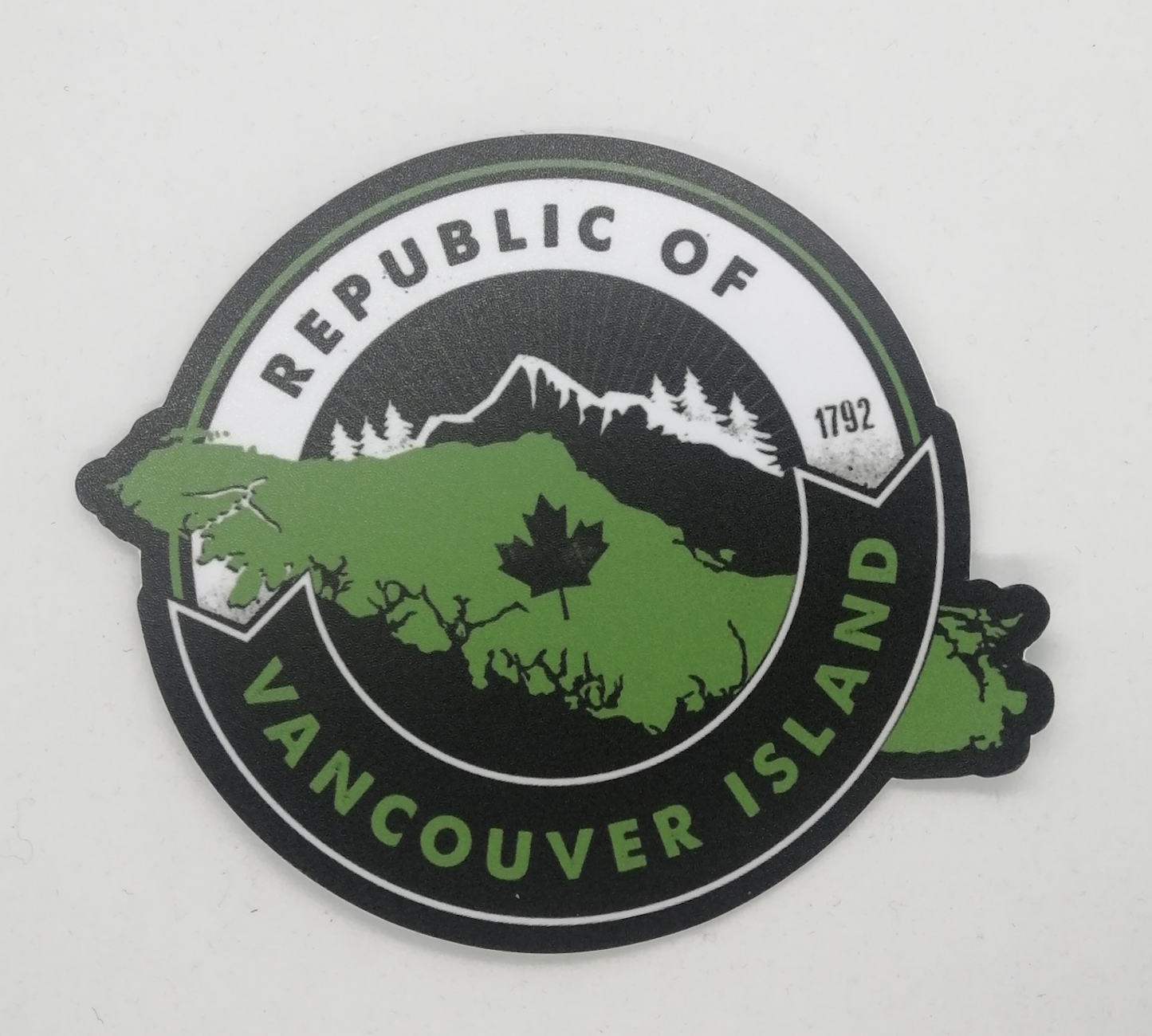 Republic of Vancouver Island Bear sticker
