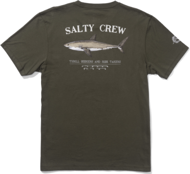 Salty Crew Bruce Premium tshirt 20035067 dusty olive