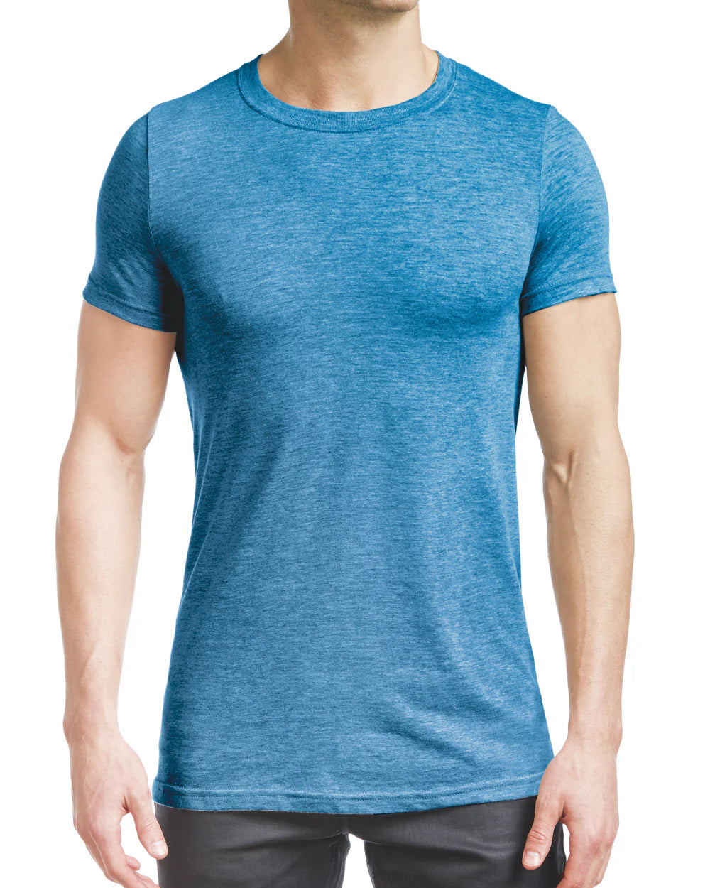 Stanfield's Men's Basic Short Sleeve Crew T-Shirt #2016 a83 sapphire haze