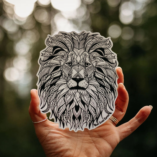 West Coast Karma Lion Sticker