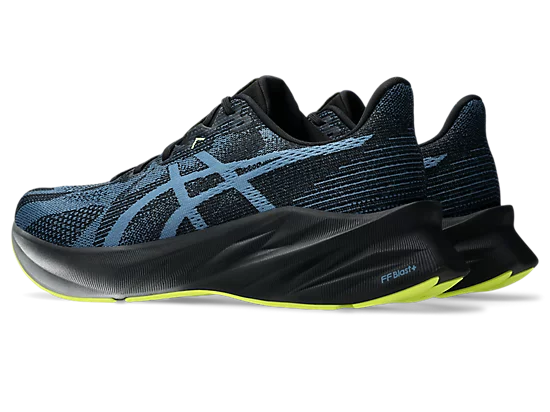 Asics mens dynablast 5 1011b983-002 black & blue