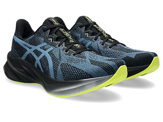 Asics mens dynablast 5 1011b983-002 black & blue