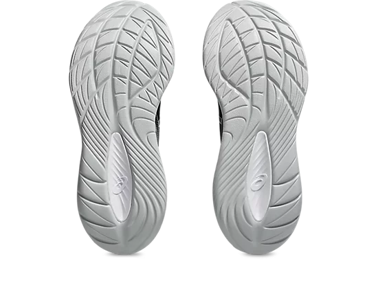 Asics mens gel cumulus 27 4E extra wide 1011b980-002 black & white