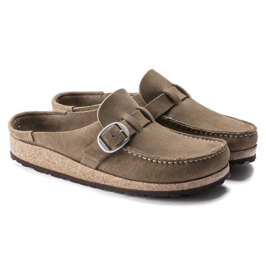 Birkenstock Buckley clog n1019490 grey taupe