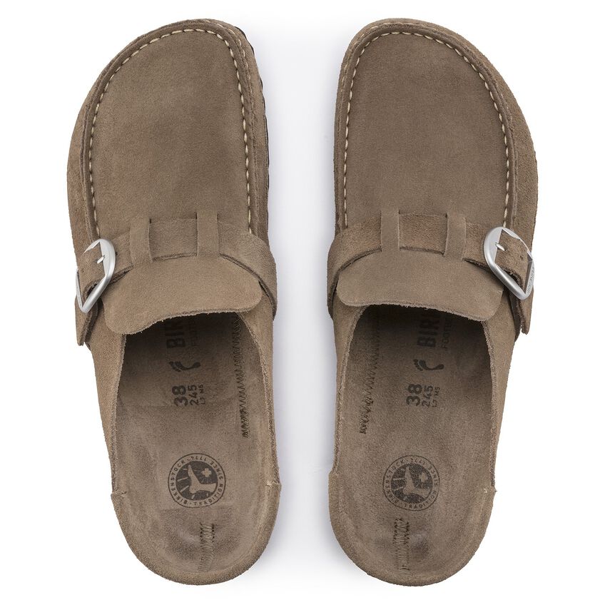 Birkenstock Buckley clog n1019490 grey taupe