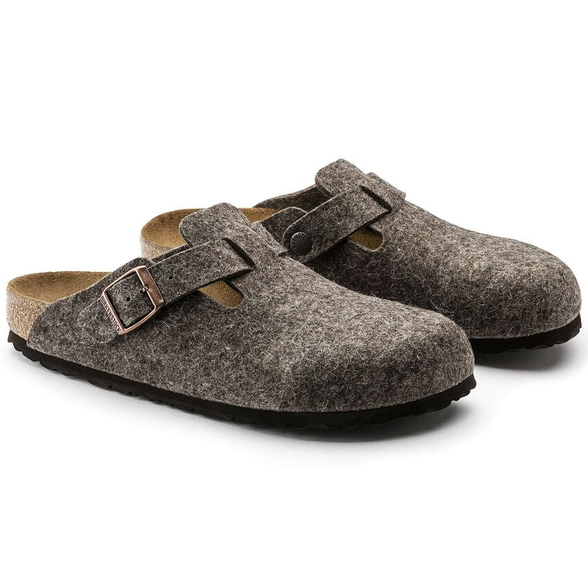 Birkenstock boston wool felt 160581 cacao