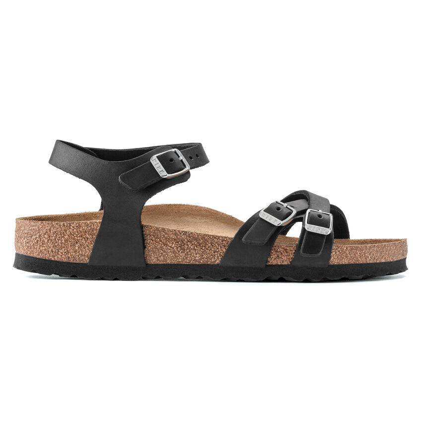 Birkenstock kumba oiled full grain leather r1021509 black