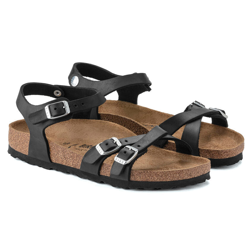 Birkenstock kumba oiled full grain leather r1021509 black