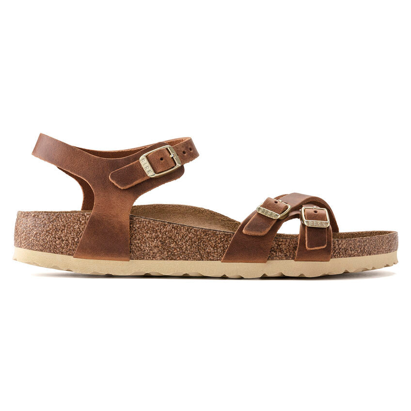 Birkenstock kumba oiled full grain leather r1021509 cognac