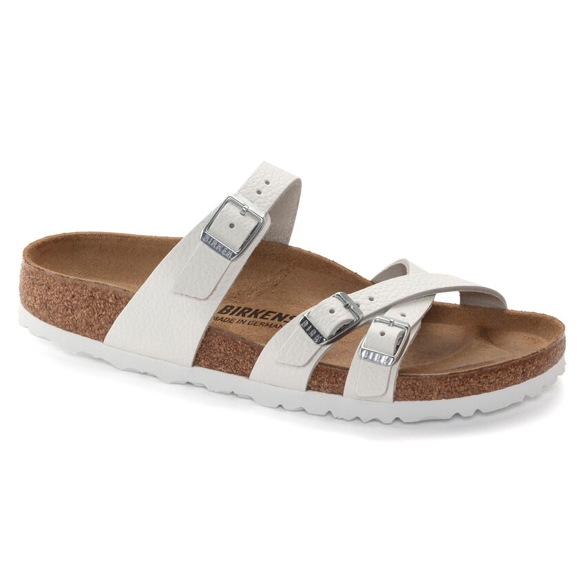 Birkenstock Franca full grain oiled leather r1024395 white