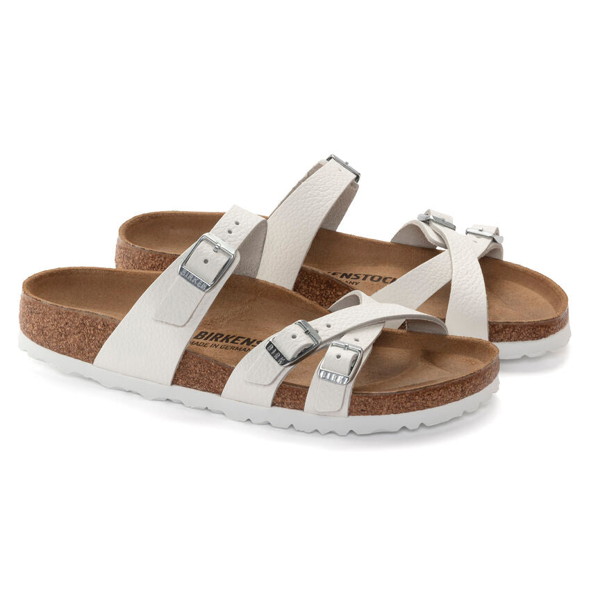 Birkenstock Franca full grain oiled leather r1024395 white