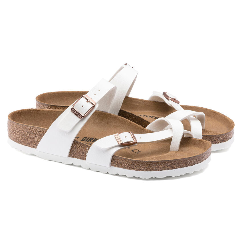 Birkenstock mayari birko flor 71051 white