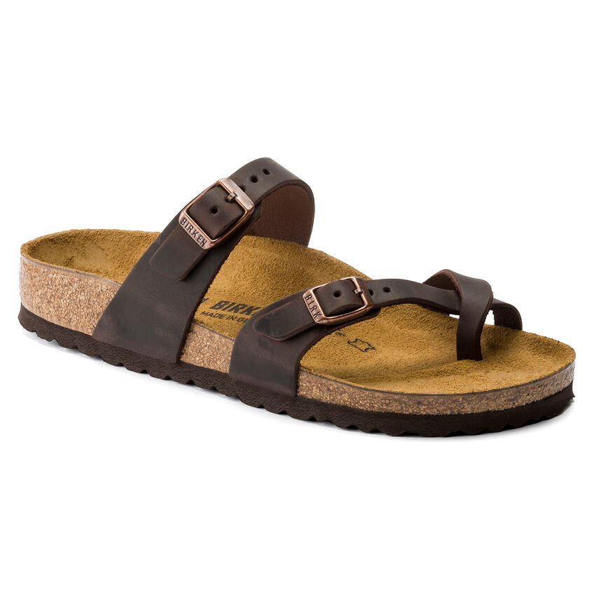 Birkenstock Mayari full grain oiled leather r171321 habana