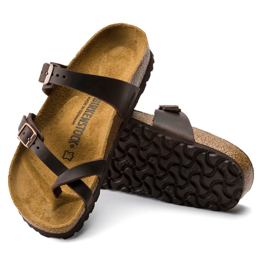 Birkenstock Mayari full grain oiled leather r171321 habana