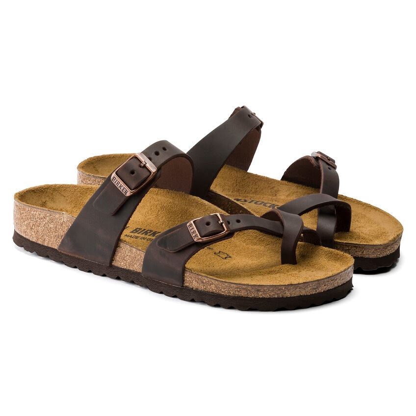 Birkenstock Mayari full grain oiled leather r171321 habana