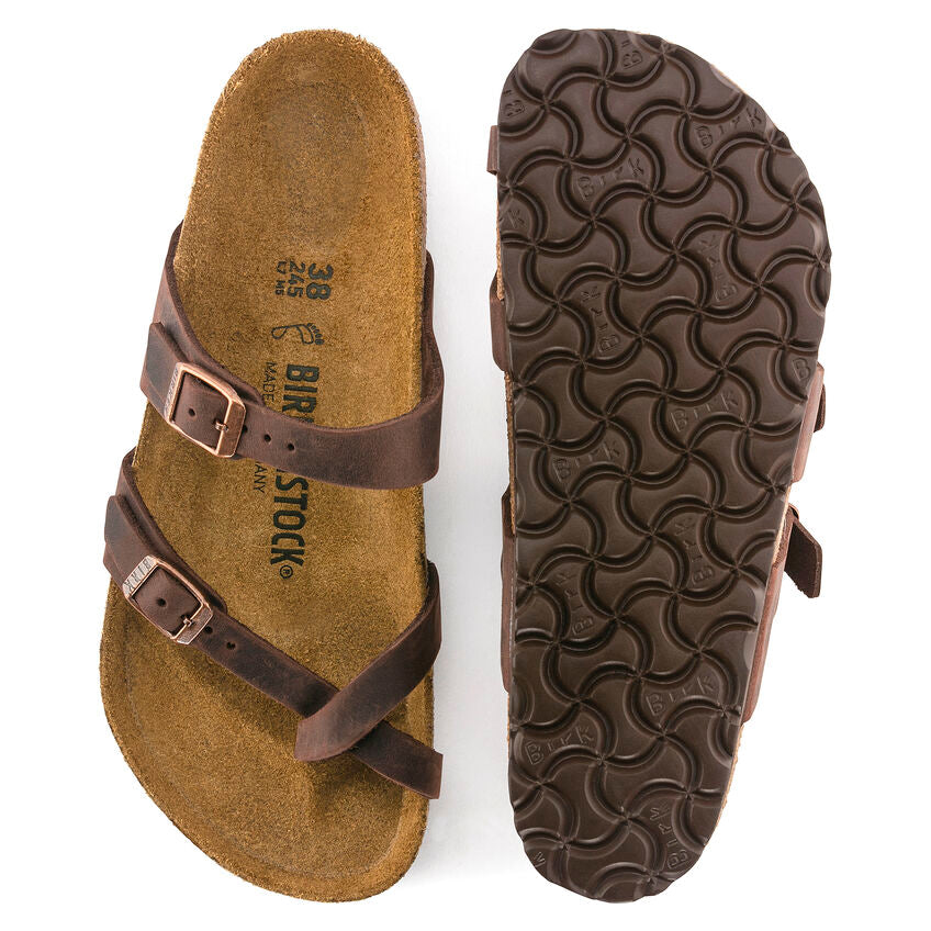 Birkenstock Mayari full grain oiled leather r171321 habana