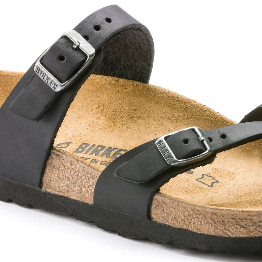 Birkenstock Mayari full grain oiled leather r171481 black