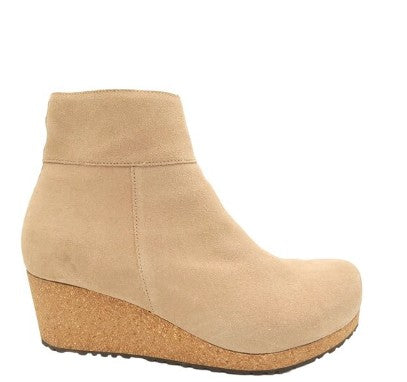 Birkenstock Ebba suede leather slip on boot n1025292 tan