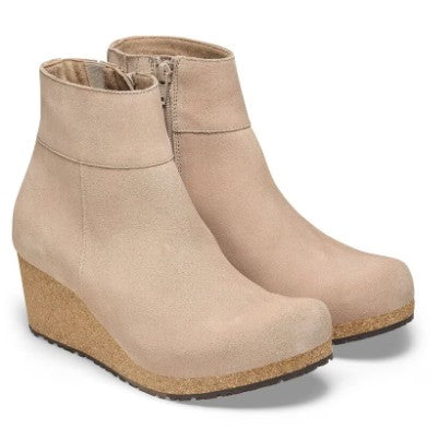 Birkenstock Ebba suede leather slip on boot n1025292 tan