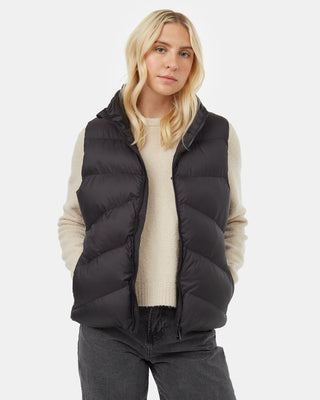 Ten Tree Cloud Shell Puffer Vest tcw4487 0164 black