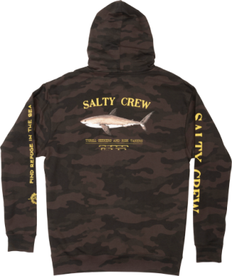 Salty Crew Bruce Hoody 20335029 black camo